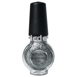 SPECIAL NAIL POLISH POWDERY SILVER Esmalte Especial Plata - Imagen 2