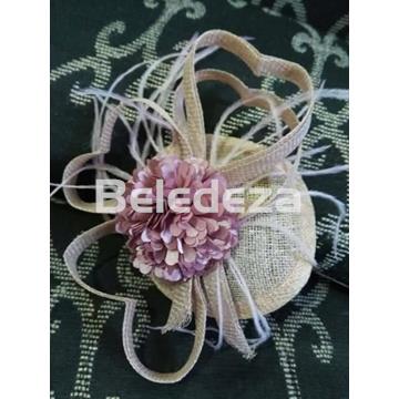 TOCADO NUDE CORAZONES - Imagen 1