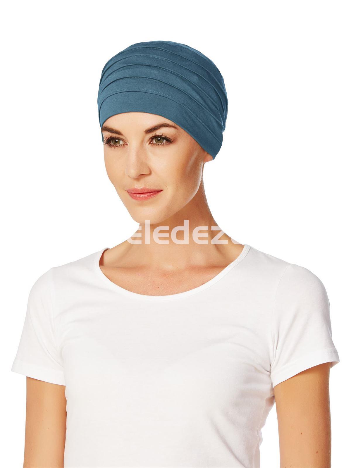 TURBANTE YOGA AZUL OCÉANO - Imagen 1