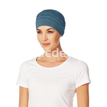 TURBANTE YOGA AZUL OCÉANO - Imagen 1
