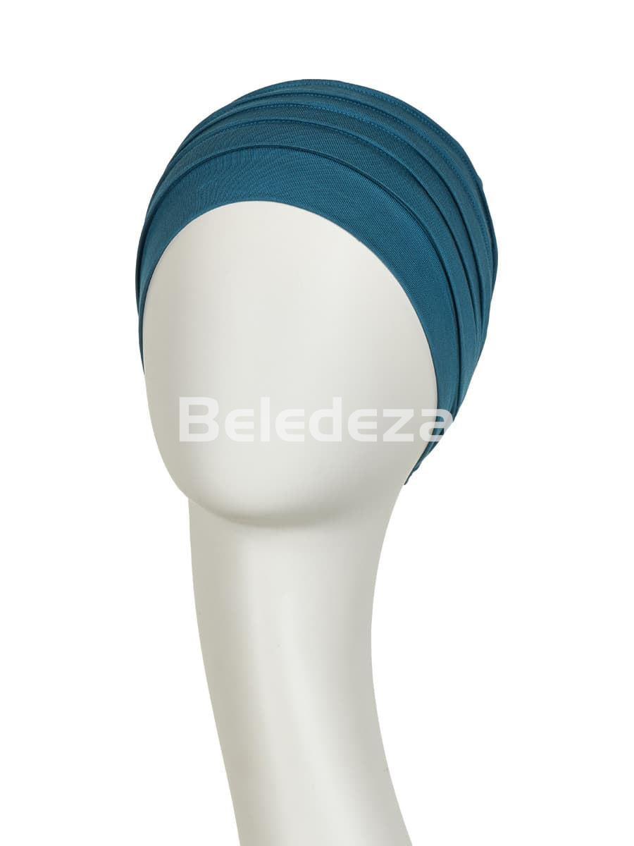 TURBANTE YOGA AZUL OCÉANO - Imagen 2