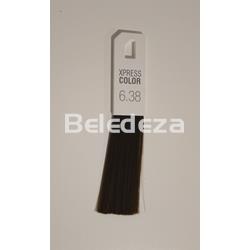 XPRESS COLOR 6.38 RUBIO OSCURO DORADO CHOCOLATE - Imagen 2