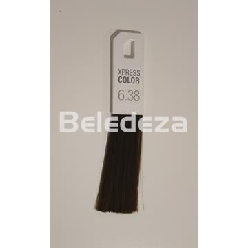 XPRESS COLOR 6.38 RUBIO OSCURO DORADO CHOCOLATE - Imagen 2