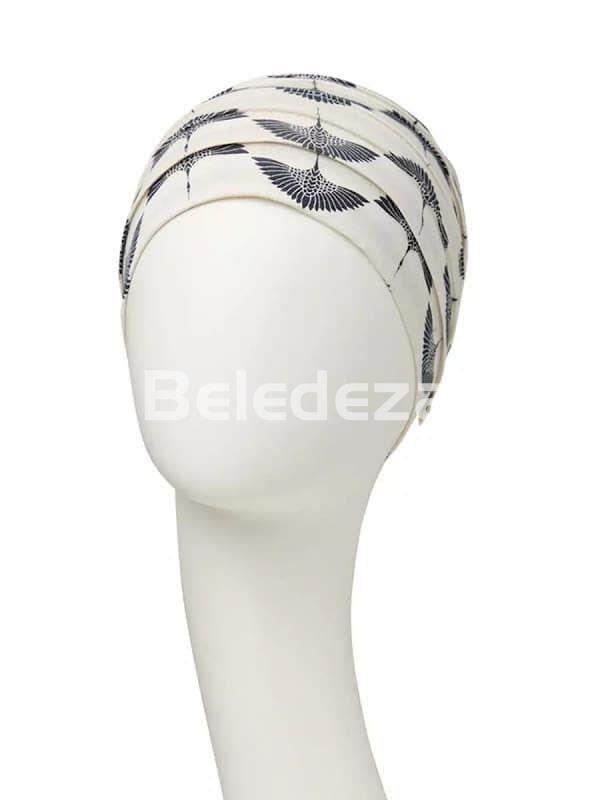 YOGA TURBAN BEIGE SWAN LAKE Turbante Yoga Lago de Los Cisnes - Imagen 2