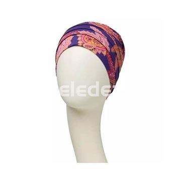 YOGA TURBAN PAISLEY SWIRLS Turbante Yoga Estampado Etnico - Imagen 2