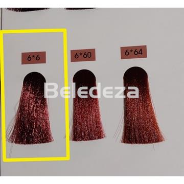 YZAÉ COLORACION SIN AMONIACO 6.6 RUBIO OSCURO ROJO - Imagen 1