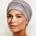 ZOYA VIVA TURBAN GREY MELANGE WITH GLITTER Turbante Viva Zoya Gris con Brillos - Imagen 2