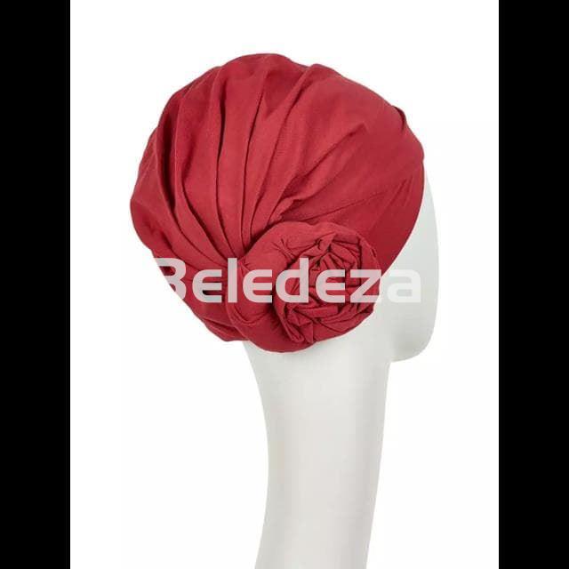 ZURI TURBAN LIPSTICK RED Turbante Zuri Rojo - Imagen 3